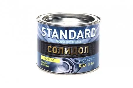 Масло солидол standard банка жесть 0,5л/0,4кг, ш DK 41071028316