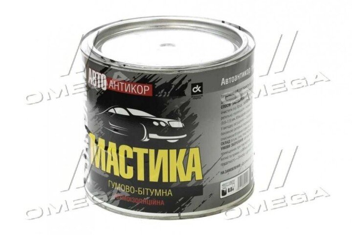 Мастика автоантикор (гумово-бітум) (банку 1,8 кг) standard <дк> DK 48021108292 (фото 1)