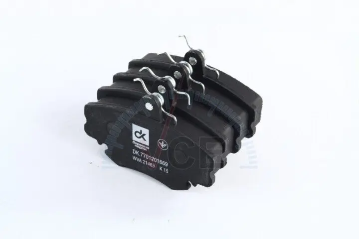 Колодка тормозов. диск. dacia logan 04-передн. &lt;дк&gt; DK DK.7701201669 (фото 1)