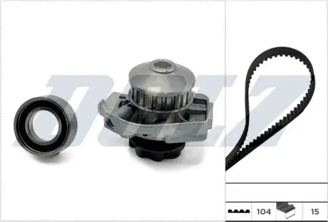 Комплект ГРМ DOLZ KD129