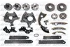 Комплект цепи грм audi a4/a6/a8 2.4/3.2 04-10 (цепь + элементы) DOLZ SKCA128V (фото 1)