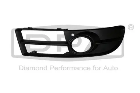 Решетка противофотуманной фары левая с отверстием audi a4 (04-08) DPA 88070647302