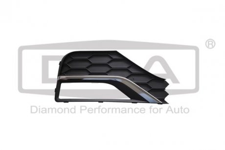 Рамка протитуманної фари лівої vw amarok (10-) з хром.вставкою d DPA 88071868502