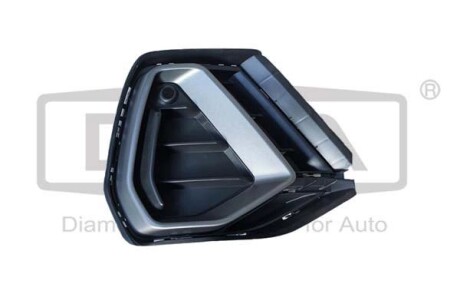 Рамка противотуманной фары передняя левая серая Audi Q3 (19-23) DPA 88071891202