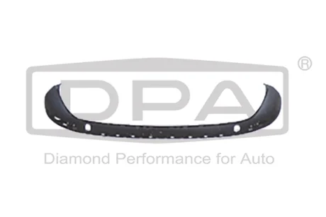 Спойлер заднего бампера, центральный DPA 88071905002