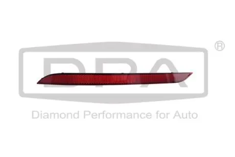 Відбивач у задній бампер лівий vw golf (20-) DPA 99451818002