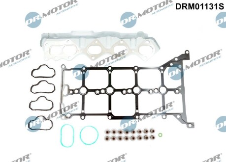 К-т прокладок клапанной крышки 25 элементов DR.MOTOR DRM01131S (фото 1)