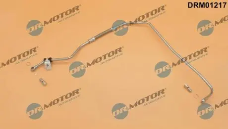 Трубка турбокомпрессора двз (черный металл) DR.MOTOR DRM01217