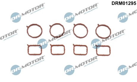 К-т прокладок коллектора 8 элементов DR.MOTOR DRM01295 (фото 1)