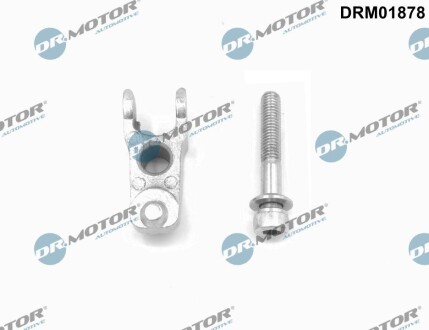 Держатель дизельной форсунки ДВС в комплекте с винтом DR.MOTOR DRM01878 (фото 1)