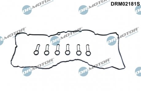 Комплект прокладок клапанної кришки 7 елементів DR.MOTOR DRM02181S (фото 1)