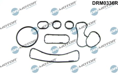 К-т прокладок радіатора масляного, 7 шт. DR.MOTOR DRM0336R