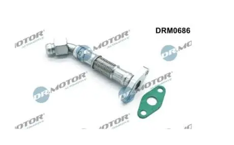 Трубка маслопровода (черный металл) DR.MOTOR DRM0686