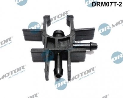 Штуцер шланга обратки з безпекою - delphi (пласт.) DR.MOTOR DRM07T2 (фото 1)