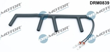 Комплект проводов свечей накала (2 полюса/11v) vw DR.MOTOR DRM0839