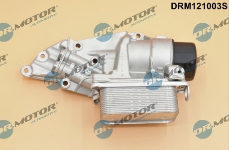 Масляний радіатор з корпусом фільтра DR.MOTOR DRM121003S