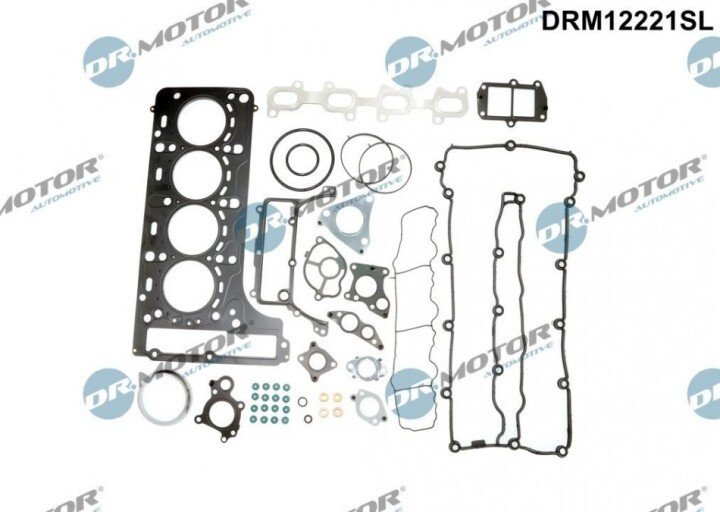 Комплект прокладок головки цилiндра 41 елемент DR.MOTOR DRM12221SL (фото 1)