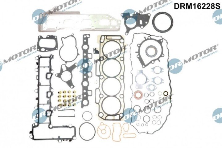 Комплект прокладок двигателя 59 элементов DR.MOTOR DRM16228S (фото 1)