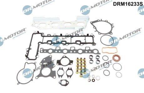 Комплект прокладок з різних матеріалів DR.MOTOR DRM16233S