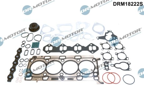 Комплект прокладок двигуна 57 елементів DR.MOTOR DRM18222S