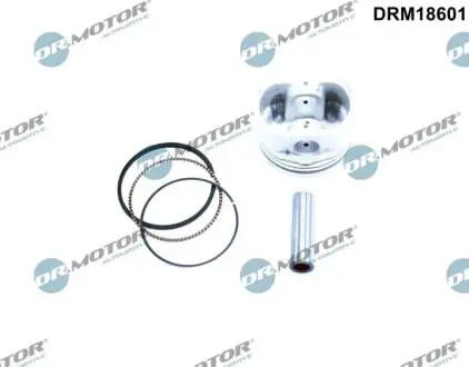 Поршень с поршневыми кольцами DR.MOTOR DRM18601