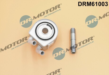 Радиатор масляный с прокладкой. DR.MOTOR DRM61003