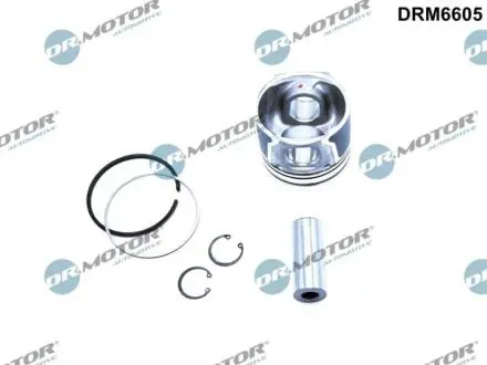 Поршень с поршневыми кольцами DR.MOTOR DRM6605