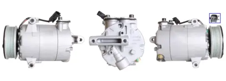 Компрессор кондиционера Ford Transit 2.2 TDCi 12- DRI 700511006