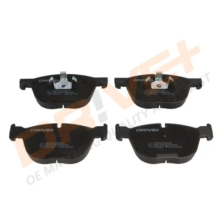 Фото 1 - Гальмівні колодки (набір) Drive+ DP1010100766 Гальмівні колодки (набір) Drive+ DP1010100766 (фото 1)