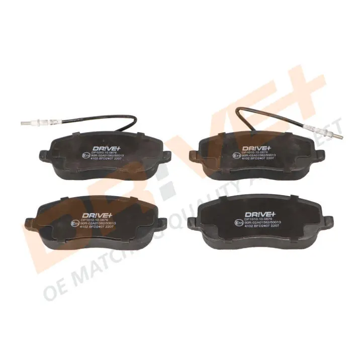 Фото 1 - Гальмівні колодки (набір) Drive+ DP1010100879 Гальмівні колодки (набір) Drive+ DP1010100879 (фото 1)