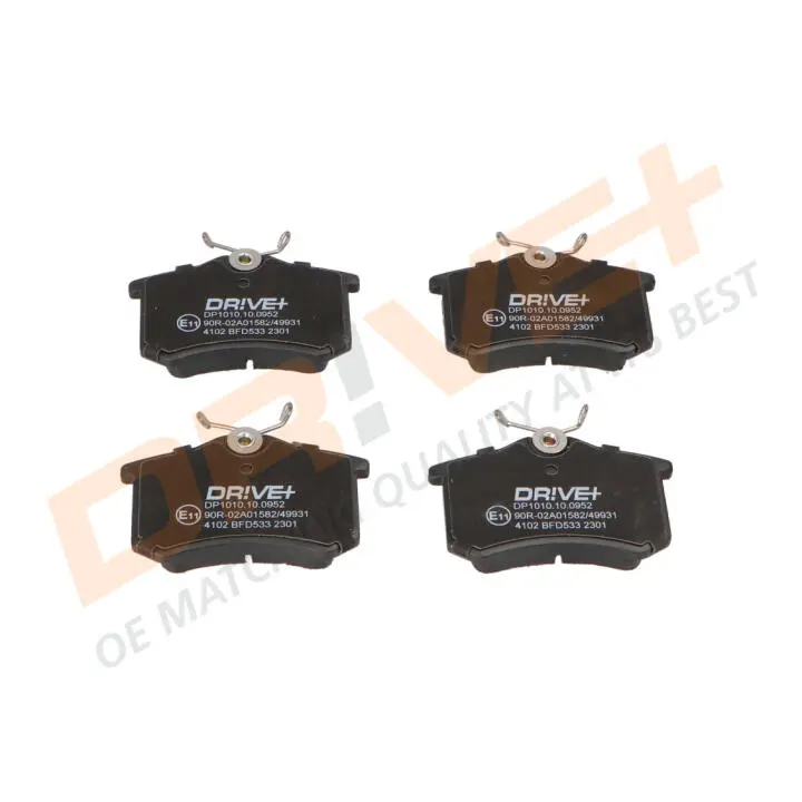 Drive+ - тормозные колодки к дискам Drive+ DP1010.10.0952 (фото 1)