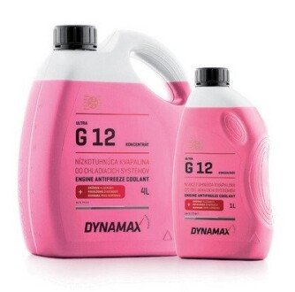 Антифриз G12 COOL ULTRA (красный) концентрат (5L) Dynamax 502111