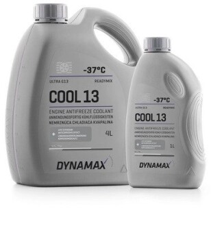 Антифриз G13 COOL ULTRA (фиолетовый) -37°C готовый (1L) Dynamax 502579 (фото 1)