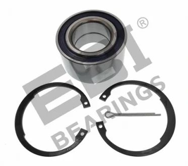 Ремкомплект ступицы ланос-авео-нексия (abs+) r14 перед (1подшип+2стоп.кольца+шплинт) EBI EBK1149