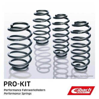 Комплект пружин (pro-kit) mini cooper 13-(f56) (4 шт.) EIBACH E10-57-004-02-22