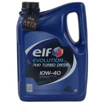 Моторное масло Evolution 700 Turbo Diesel 10W40 4л ELF 203701