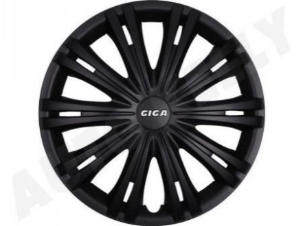 Колёсные колпаки GIGA Black радиус 15" комплект 4шт ELIT DO GIGABLACK15