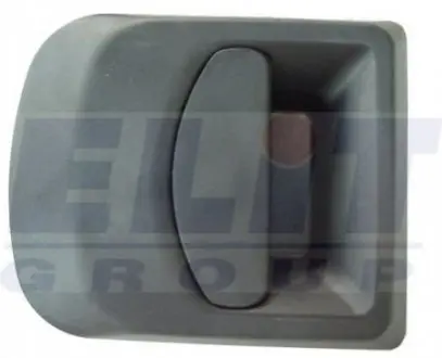 Iv dly 00 - ручка зовн.я перед. двері лев, чорна ELIT KH3080 1001