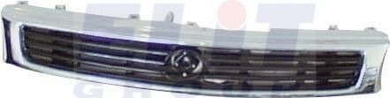 Решітка радіатора чорна, хром, накладка 95- ELIT KH3439 991 (фото 1)