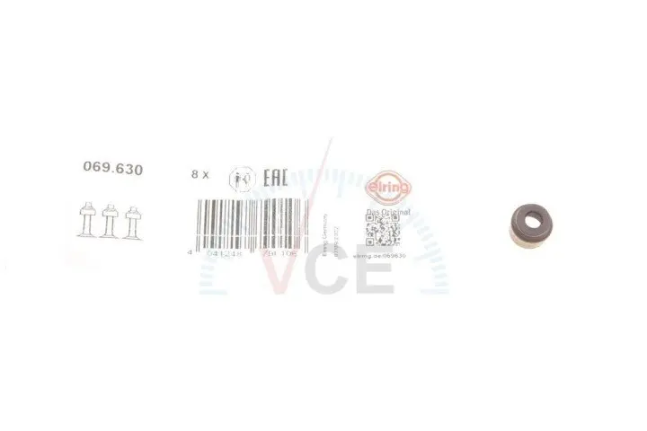 Фото 1 - Кільце ущільнювача, стрижень кла ELRING 069.630 Кільце ущільнювача, стрижень кла ELRING 069.630 (фото 1)