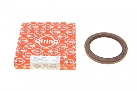 Уплотняющее кольцо, коленчатый вал; уплотнительное кольцо ELRING 135.420