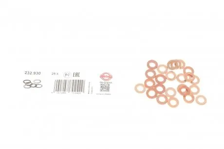 Шайба під форсунку VW Polo V 1.4 TDI 14-17 (7x12.3x2) ELRING 232.930