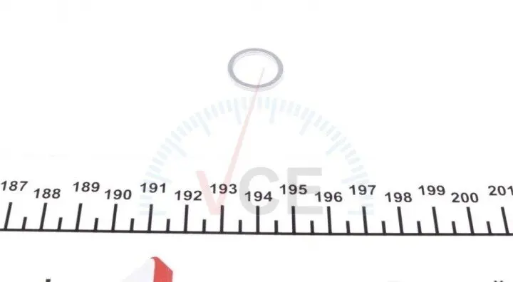 Фото 1 - Кільце ущільнювача, різьбова ін; ущільнювальне кільце ELRING 242.608 Кільце ущільнювача, різьбова ін; ущільнювальне кільце ELRING 242.608 (фото 1)