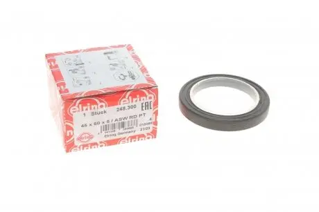 Уплотняющее кольцо, коленчатый вал; уплотнительное кольцо ELRING 248.300