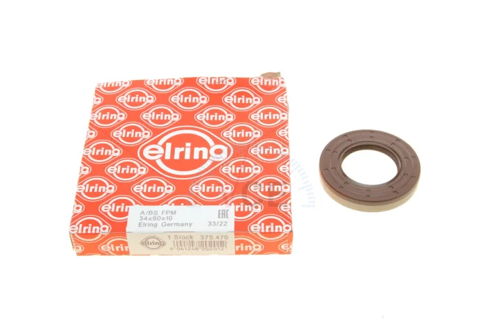 Ущільнююче кільце, розподільний вал; ущільнювальне кільце ELRING 375.470 (фото 1)
