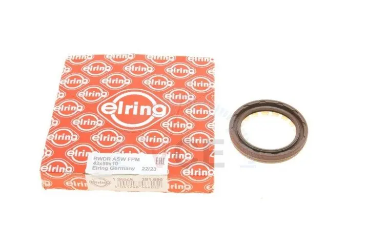 Фото 1 - Кільце, що ущільнює, диференціал; ущільнювальне кільце ELRING 381.690 Кільце, що ущільнює, диференціал; ущільнювальне кільце ELRING 381.690 (фото 1)