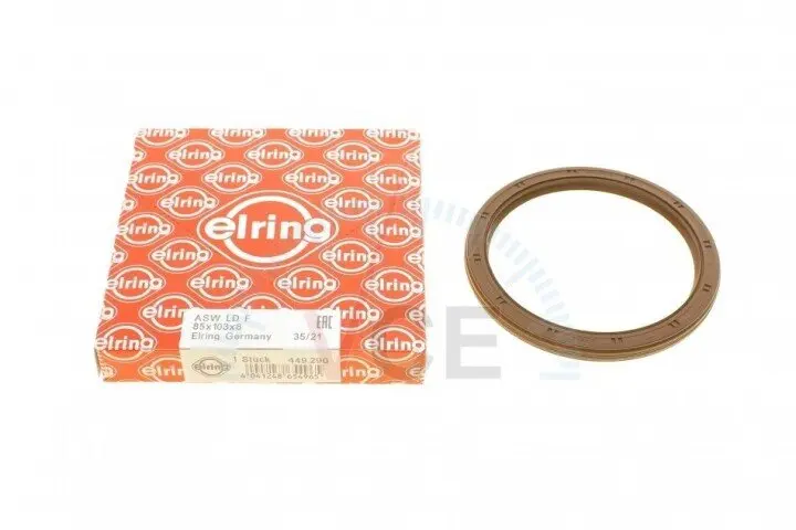 Фото 1 - Кільце ущільнювача, колінчастий вал ELRING 449.290 Кільце ущільнювача, колінчастий вал ELRING 449.290 (фото 1)