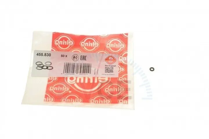 Прокладка форсунки ущільнювальна mb sprinter 906 2.2-3.0cdi (кільце на обратку) ELRING 455.830 (фото 1)