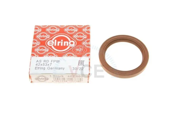 Уплотняющее кольцо, распределительный вал; уплотнительное кольцо ELRING 467.860 (фото 1)
