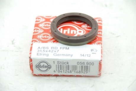 056900 уплотняющее кольцо коленчатый вал ELRING 56900 (фото 1)